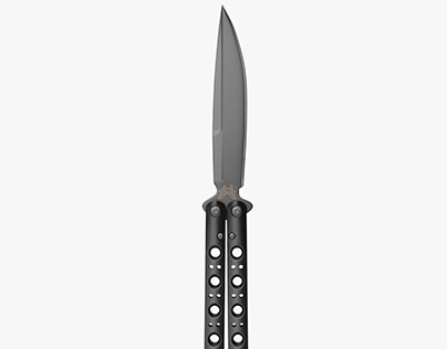 Balisong Butterfly Knife Black