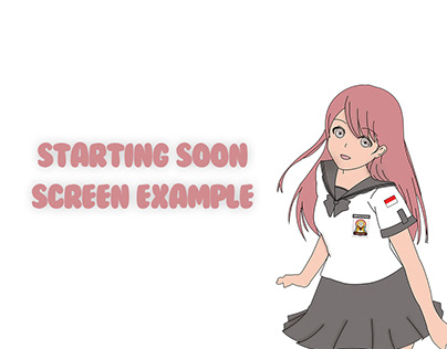 Starting Soon Screen Custom Animated