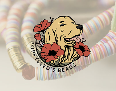 Poppyseed's Beads Logo Design