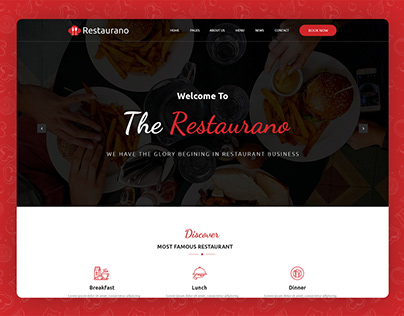 Restaurano - Restaurant HTML Template
