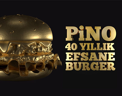 Pino 40. Yıl Özel 3D Burger