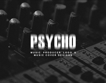 Project thumbnail - ''psycho'' music producer logo & music covers