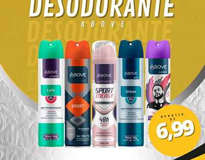 Desodorante Above (Ultrafarma)