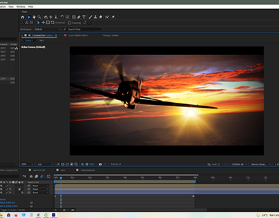 3D COMPOSITING | FLY AT DUSK