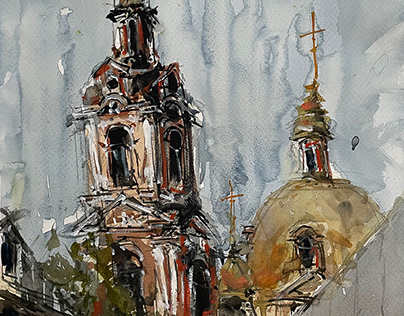 Martyr Nikita Church. Moscow