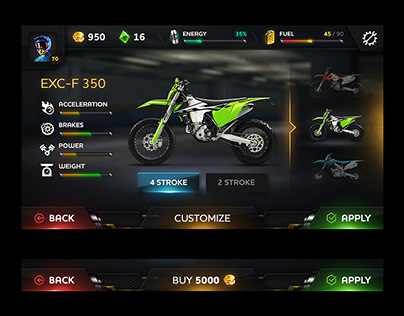 TiMX Motocross app Ui/Ux Design