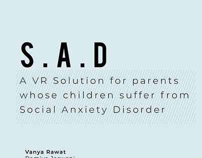 S.A.D: VR Solution