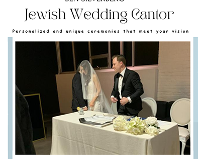 Elevate Special Day with Talented Jewish Wedding Cantor