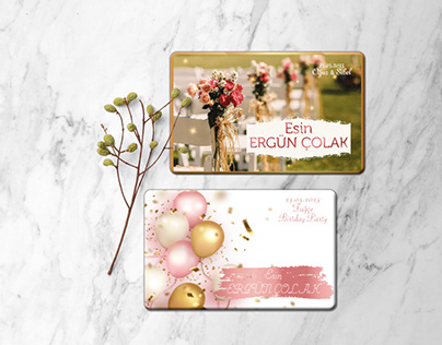 Wedding, Birtday and Invitation Cards