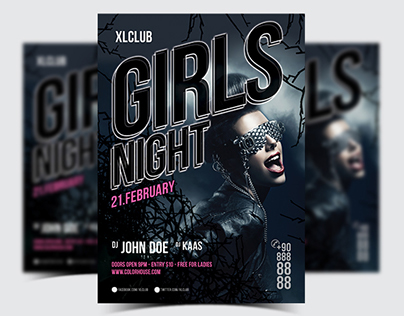 Girls Night Party Flyer / Poster - 23