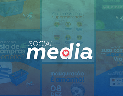 Social Media | Via Sul Praia Supermercado