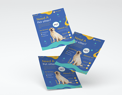 Pet flyer design