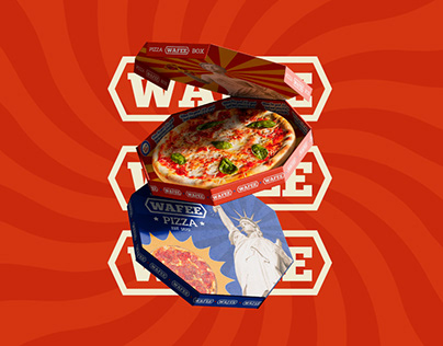 Wafee Pizza Brand Identity