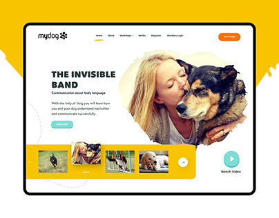 Dog Training Website Redesign