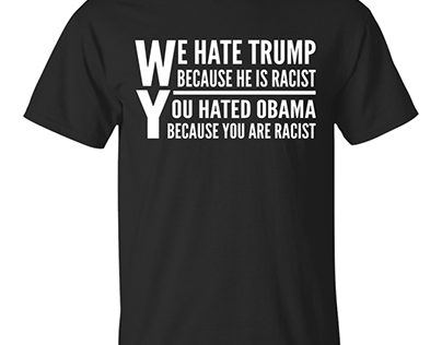 Lady Gaga agaisnt Trump shirt: We hate trump he racist