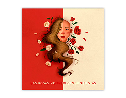 ADELYNE - Portada "Las Rosas no florecen si no estás"