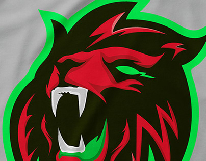 Lion mascot logo design For Sale