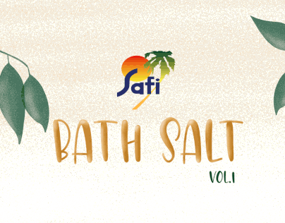 Packaging redesign - Safi bath salt vol.1