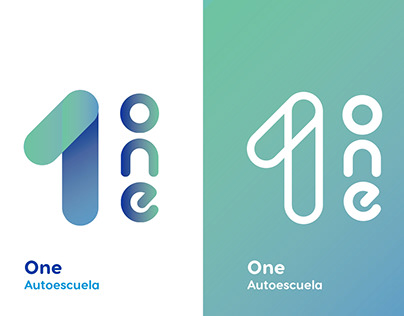 Logotipo e Identidad visual - Autoescuela One