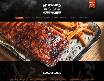 Midwood Smokehouse - Web Design