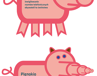 Świnia na dziś, ilustracje autorskie