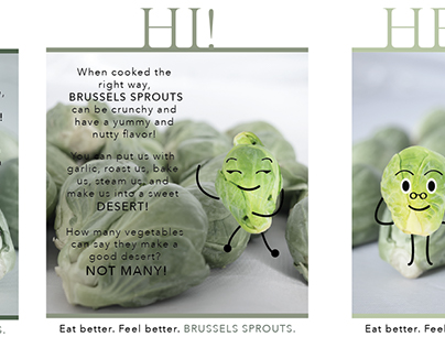 Brussels Sprouts Ad Series
