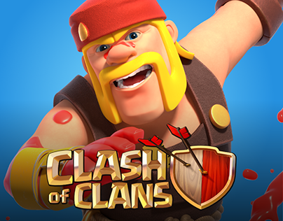 Clash of Clans : Painter Barbarian King