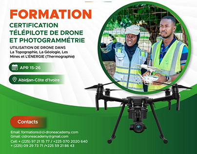Visuel Côte d’Ivoire Drone Academy
