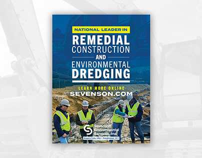 Full Page Ad Design for Sevenson Environmental Services