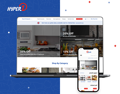 Hyperone E-commerce Website & Mobile App