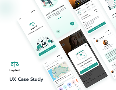 LegalAid App UX Case Study
