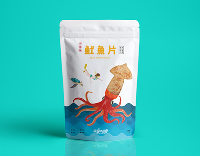 Liuqiu-海龜的故事-Fried Dough Twist & Squid Seafood Snack
