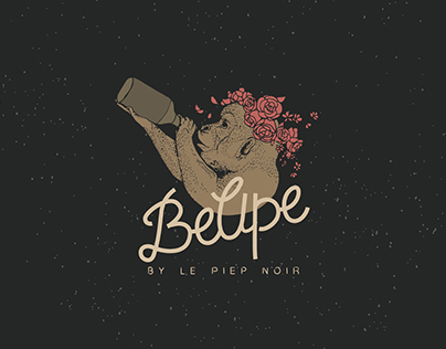 BeApe百花猿法式餐酒館-Logo Design