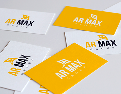 Design logo, business cards, flyers for "AR MAX GROUP"