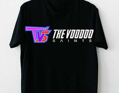 TVS The Voodoo Saints popping Logo