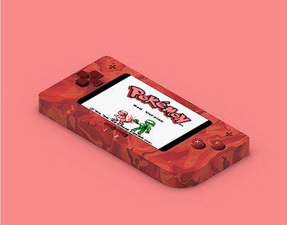 Red Game Boy concept
