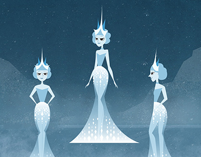 Ice queen - Character design