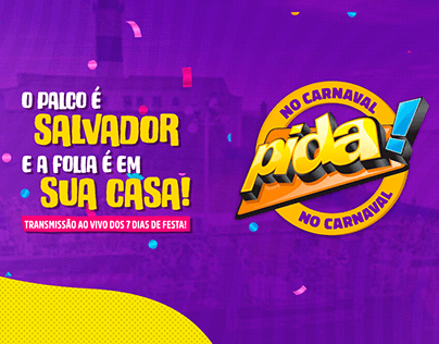 Pida! no Carnaval - Social Media