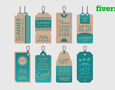 Hang tag and label design