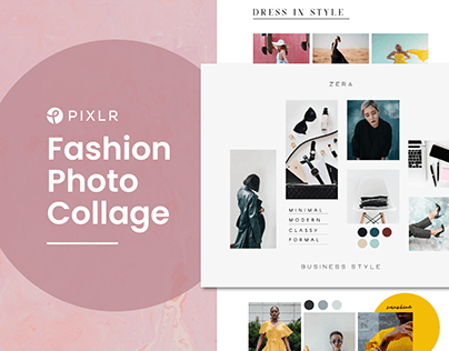 PIXLR - Fashion Photo Collage Templates