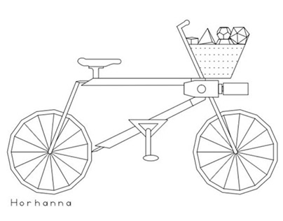 Arte: Bicicleta+DesenhoTécnico