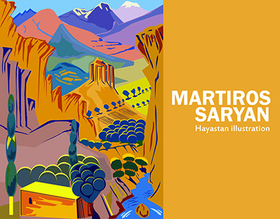 Martiros Saryan ''Hayastan'' illustration