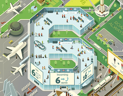 MegaFon key visual for roaming campaign