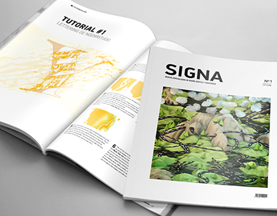 Signa magazine (student project)