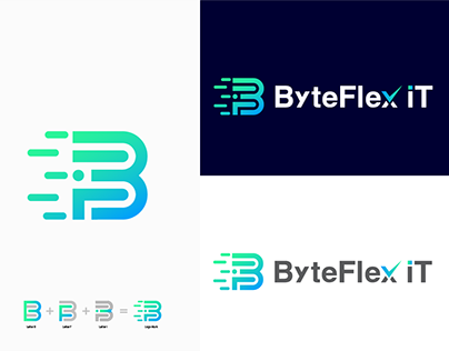 Combination Logo Design for ByteFlex iT