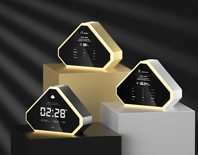 Industrial design - Adhan Hub smart clock