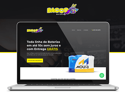 Website - Bacco Bateria