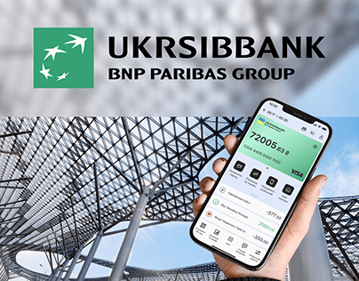Ukrsibbank - Mobile bank app Redesign