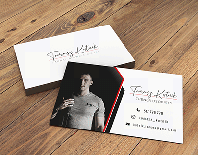 BUSSINES CARD PERSONAL TRAINER