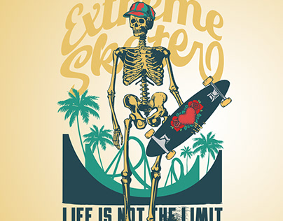 Extreme Skeleton Skater - Life Is Not The Limit